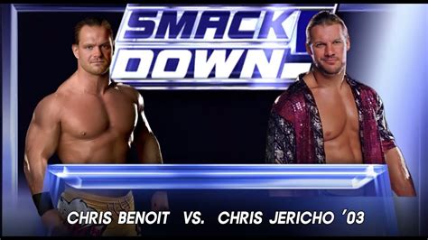 Wwe K Chris Benoit Vs Chris Jericho Youtube