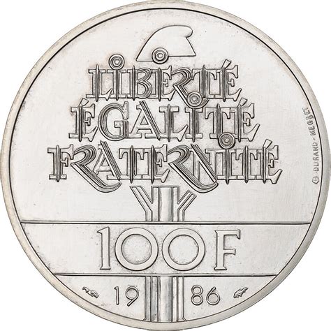 1273989 France 100 Francs Statue de la Liberté 1986 Paris ESSAI