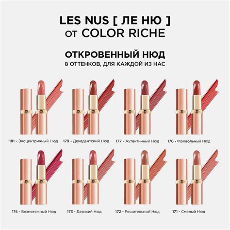 Нюдовая губная помада Лореаль Color Riche [173]: купить