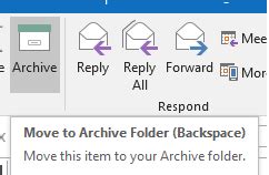 inbox folder renamed  archive ezcloudinfo