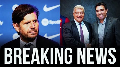 BREAKING Joan Laporta Hires Deco As The New Sporting Director Of FC