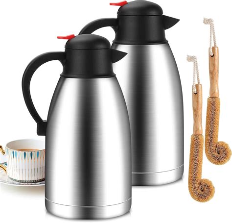 Amazon Oz Thermal Coffee Carafe Pack Stainless Steel Thermos