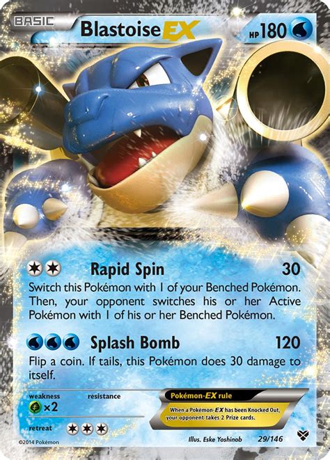 Blastoise EX XY XY 29 PkmnCards