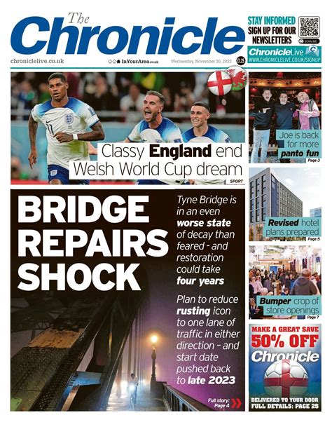 Latest News and Local Updates from the Evening Chronicle 12