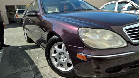 2001 S430 Mercedes Benz Purple