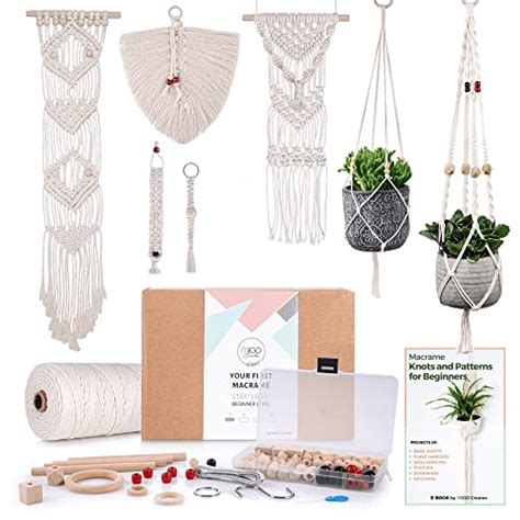 Migo Creates Macrame Kits For Adults Beginners Diy Macrame Kit With