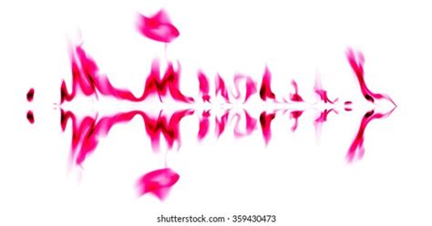 Pink Fire Flames Abstract On White Stock Photo (Edit Now) 359430473