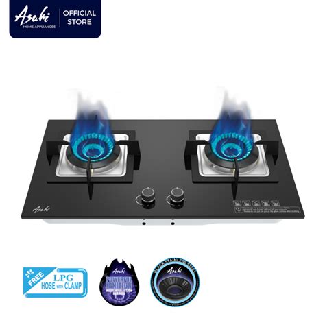 Asahi Hb Hobs Gas Stove Double Burner Lazada Ph