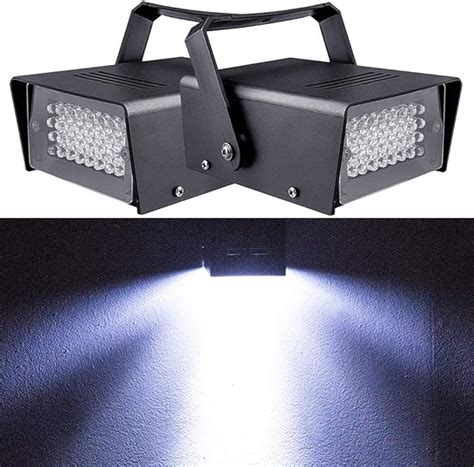 2Pack 32Led Strobo Discoteca Luce Stroboscopica Per Palcoscenico Mini