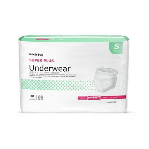 Mckesson Super Plus Pull On Underwear Moderate Absorbency Small