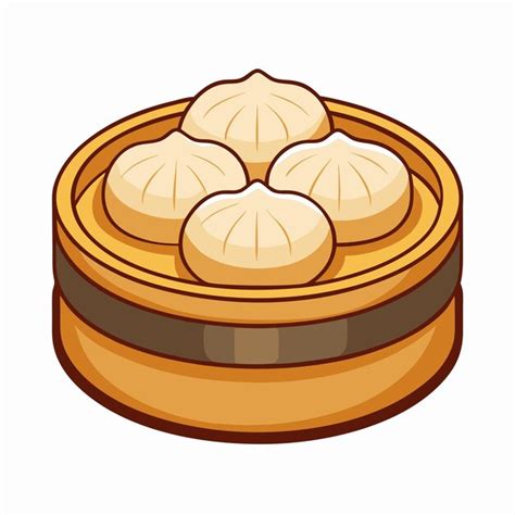 Dim Sum Vector Premium AI Generated Vector