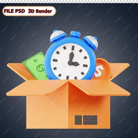 premium psd time box