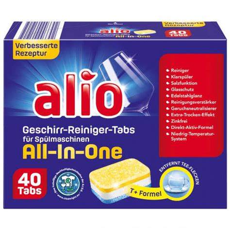 Купить Таблетки для ПСМ Alio Geschirr-Reiniger-Tabs Complete в Одессе ...