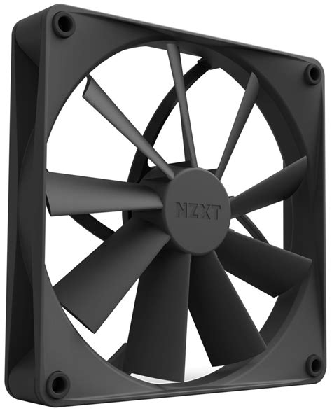 NZXT ventilátor F140Q / PWM / 140mm / 18 - 23 dBA / 4-pin RF-Q14SF-B1 ...
