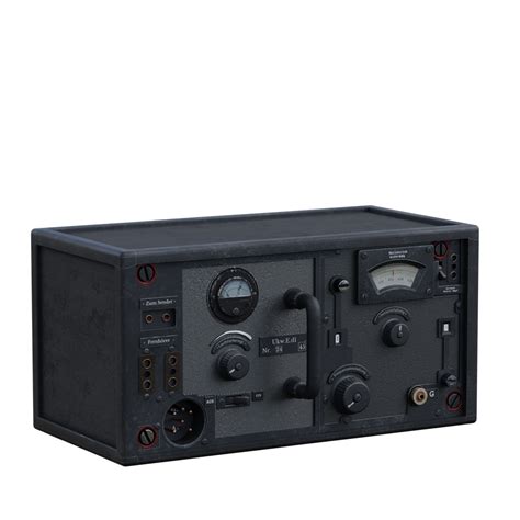 Radio Ww2 Free Audio Devices Models Blenderkit