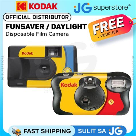 Kodak Suc Daylight Funsaver Disposable Mm Analog Film Camera Iso