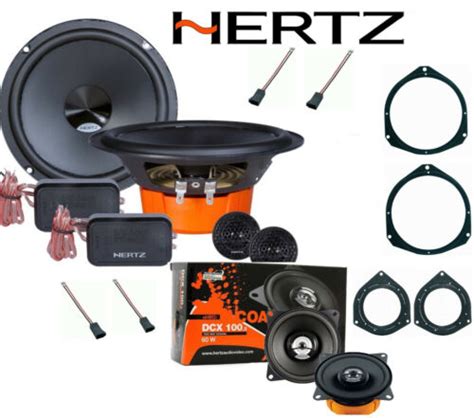 Kit 6 Casse Altoparlanti HERTZ Per Fiat Grande Punto Anteriori E