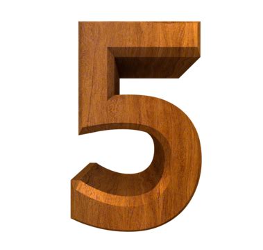 5 Number 3d PNG Transparent Images Free Download | Vector Files | Pngtree