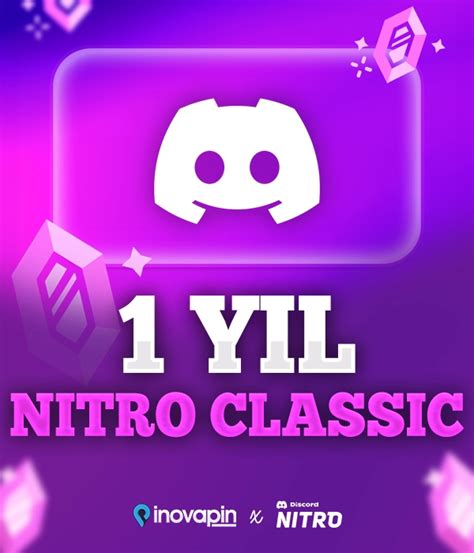 Discord Nitro Classic 1 Aylık Abonelik Satın Al En ucuz