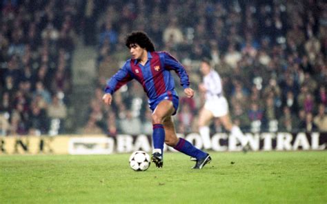 L'etapa blaugrana de Maradona, en imatges