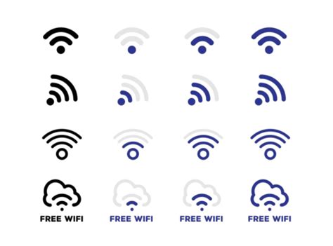 Free Wifi Icon Signal Symbol Hotspot Vector Signal Symbol Hotspot