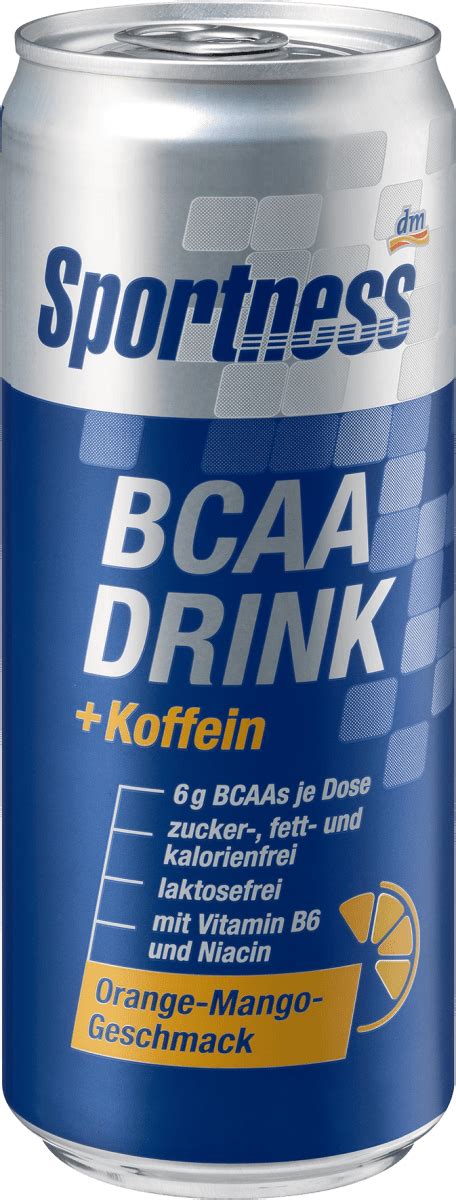 Sportness Bcaa Drink Koffein Orange Mango Geschmack Ml