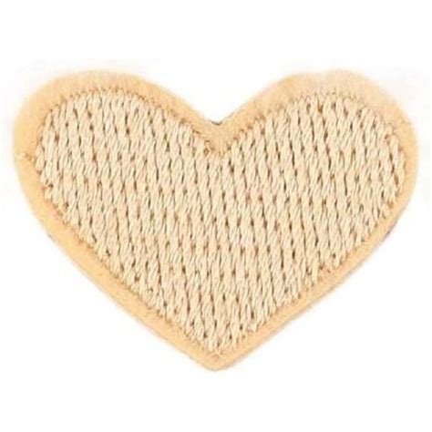 Yalulu Pcs Amour Coeur Patchs Badges Thermocollant Appliques Brod Es