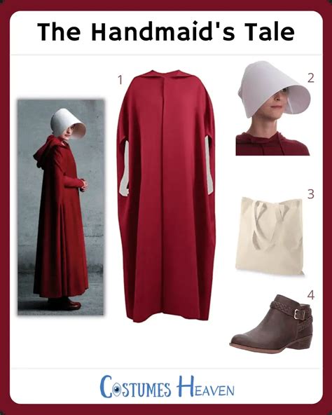 The Handmaids Tale Costume For Cosplay And Halloween 2024