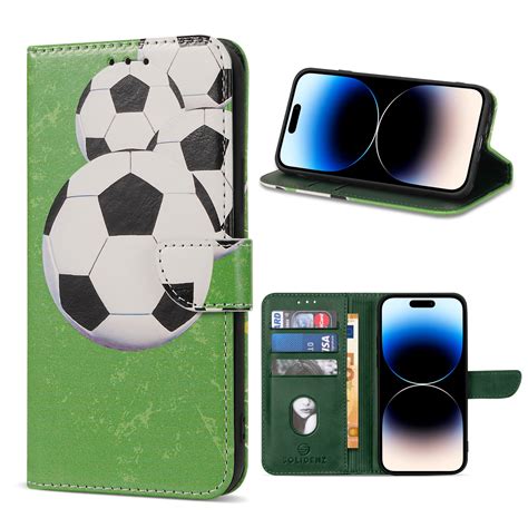 B B Solidenz Bookcase Iphone Pro Max Voetbal