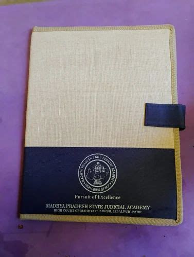 Jute Conference Folder Multicolor Size A4 At ₹ 95piece In New Delhi