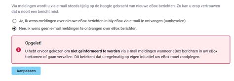 Een Nieuw Bericht In My Ebox Ebox