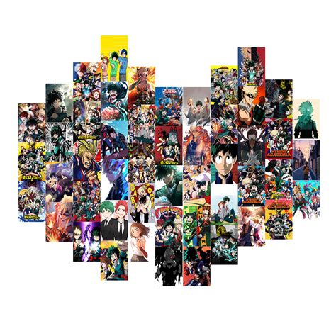 Buy Anime Aesthetic Pictures Wall Collage Kit My Hero Academia Small S