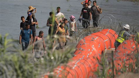 Two Bodies Found In Rio Grande Spark Concerns Over Texas Governor S Floating Barrier