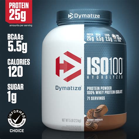 Dymatize ISO100 5lbs Muscle Build