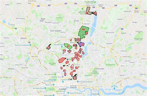 Maps Reveal The Territories Of Londons 200 Plus Gangs Daily Mail Online