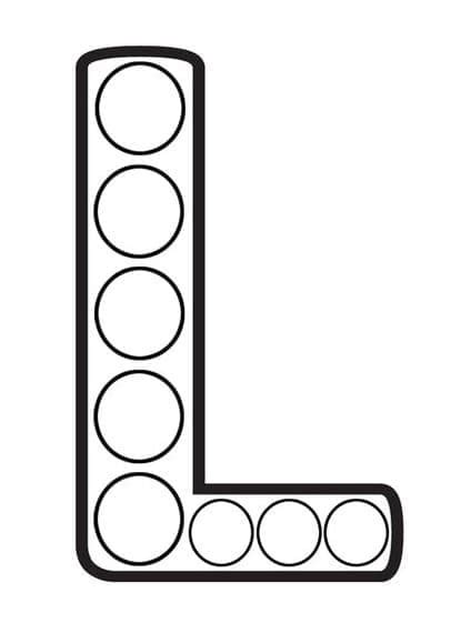 Desenhos De Letra L Grátis Para Crianças Para Colorir E Imprimir Colorironlinecom