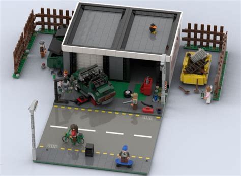 Lego Ideas The Garages