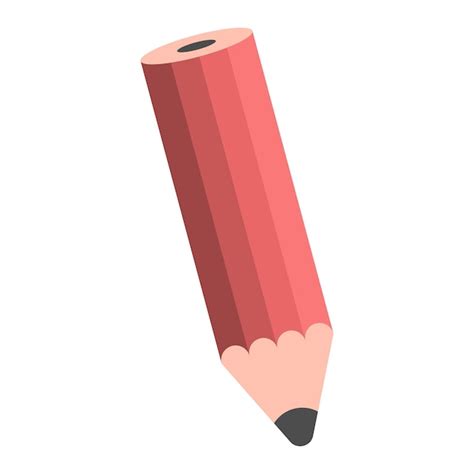 Premium Vector Pencil On White Background