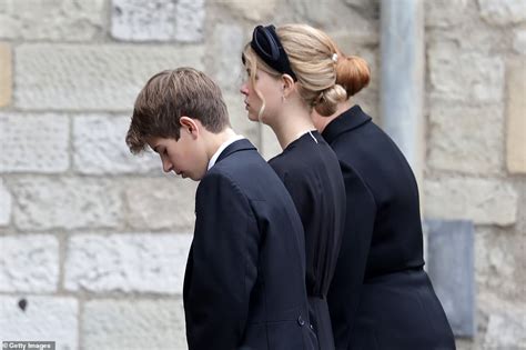 Lady Louise Windsor Mourns Her Grandmother At Westminster Abbey Big World Tale