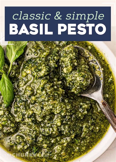 This Classic Basil Pesto Recipe Is Made In Just 15 Minutes With Plenty