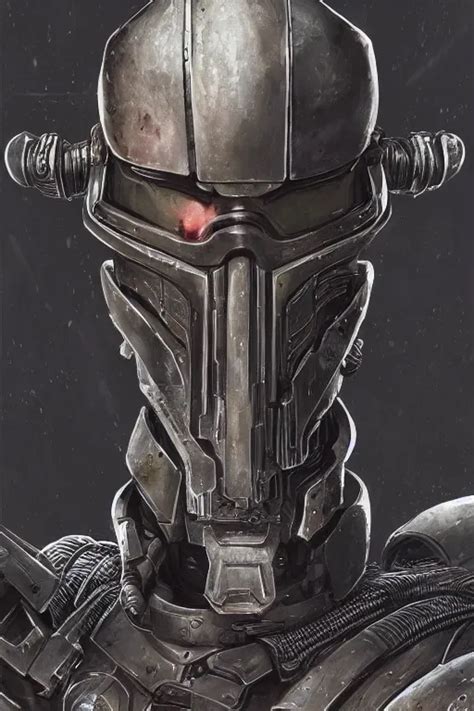 Portrait Of Tom Cruise As Inquisitor In Power Armor Stable Diffusion