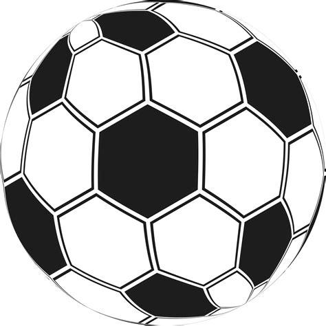 Soccer Ball Clip Art Black And White