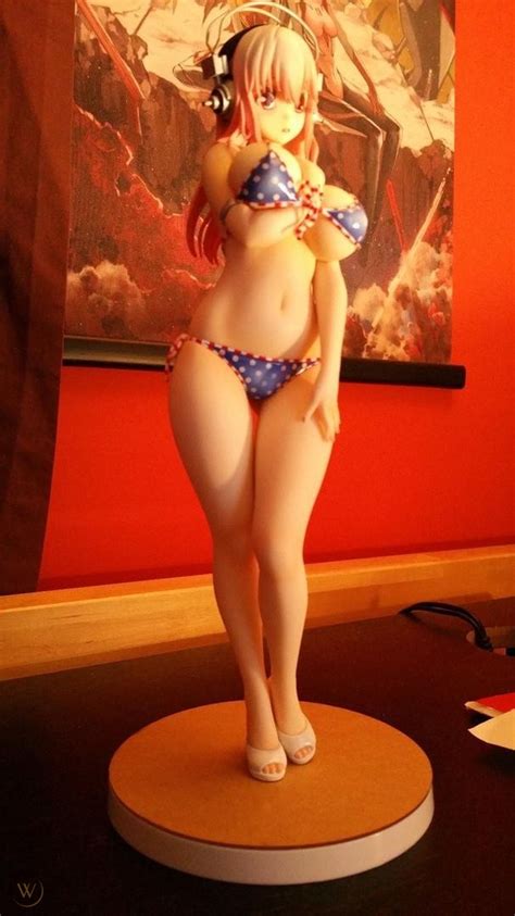 Super Sonico Paisura Bikini Ver Scale Figure Re Run Bikinis Hot Sex