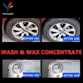 Car Wash Liquid Wax Ultra Concentrated 473ml High Foam Car Wash Cleaner