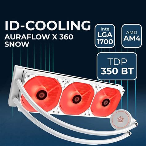 Система водяного охлаждения для процессора ID-Cooling AURAFLOW X 360 ...