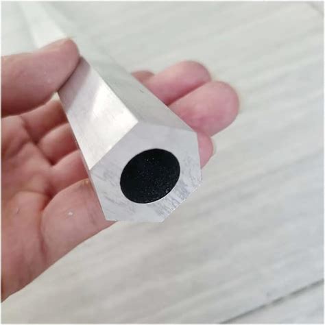 MOZTO 1 X 6063 AL Hexagonal Tube Aluminium Tube Hollow Hexagonal