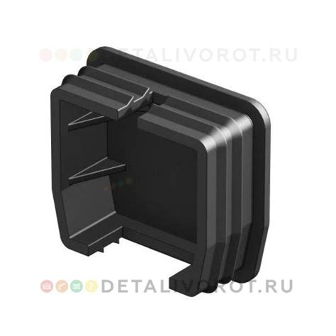Комплектующие для откатных ворот Алютех. Крышка балки - заглушка ...