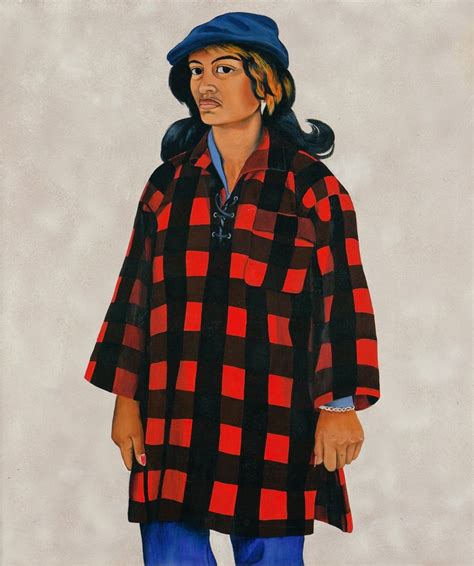 Womensart On Twitter Girl In Bush Shirt 1982 By Robyn Kahukiwa