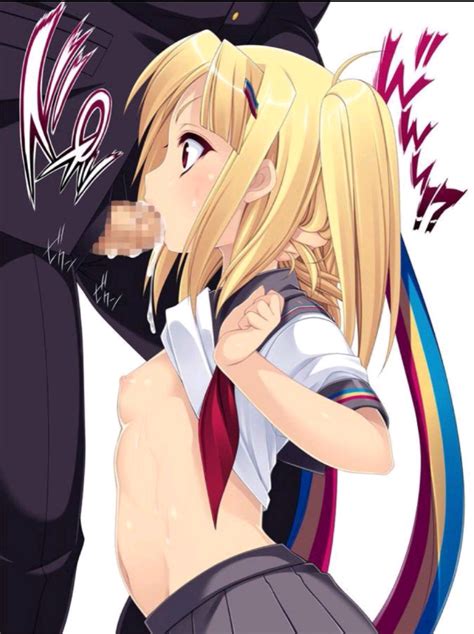 Rule 34 Blonde Hair Blowjob Breasts Brown Eyes Censored School Uniform Schoolgirl Teacher