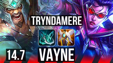 Tryndamere Vs Vayne Top Comeback Solo Kills K Dmg Games